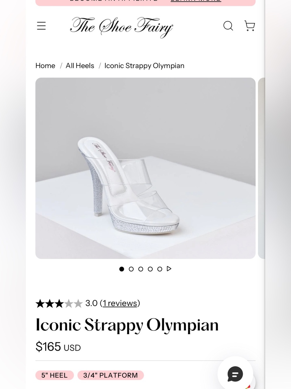 ShoeFairy Iconic Strappy Olympian Heels size 7 only worn few times to practice